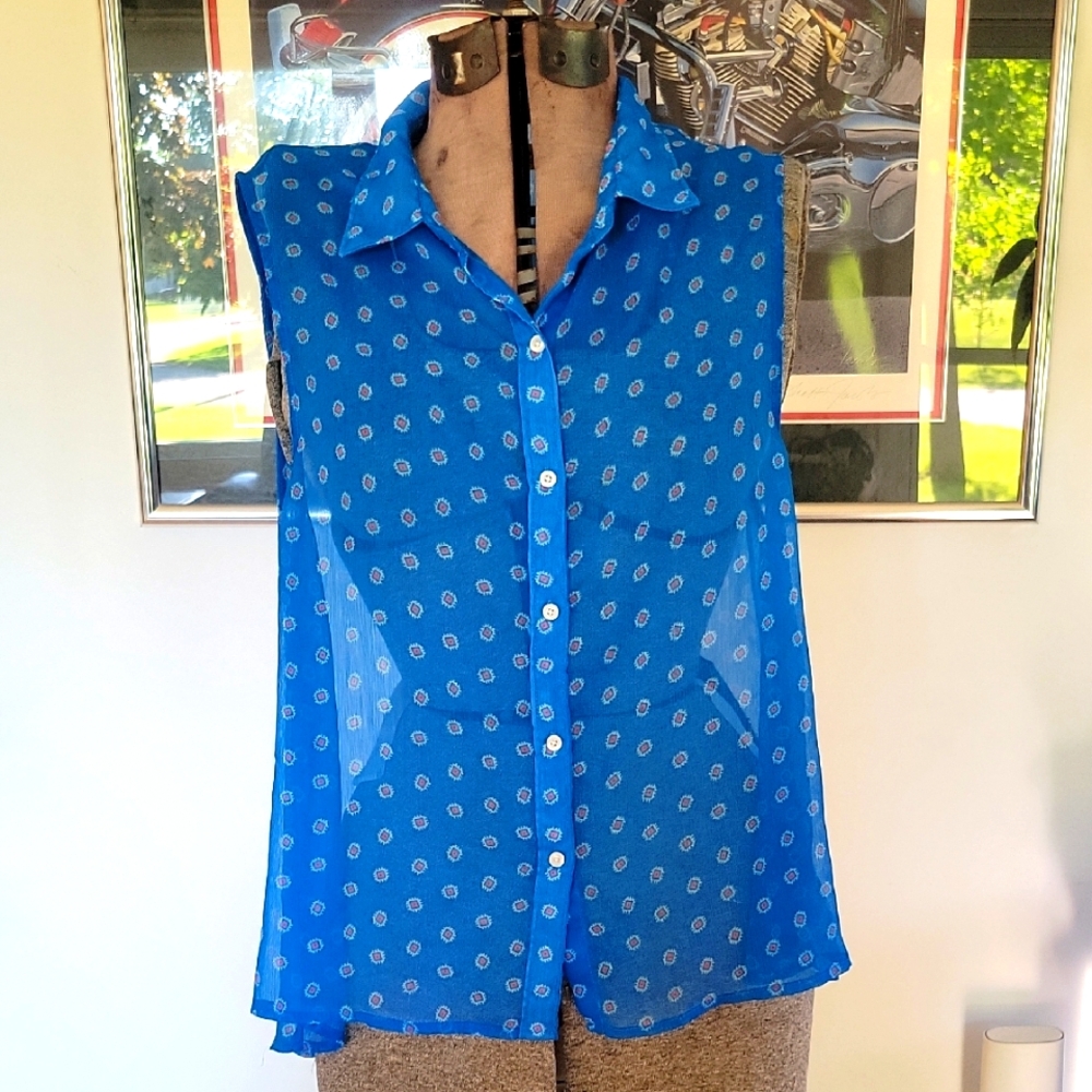 Hollister Top Medium Blue